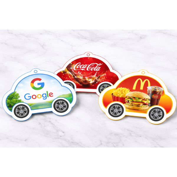 ריחן לרכב בצורת רכב עם מיתוג חברות